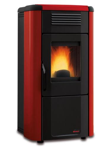 Tufa a pellet la nordica extraflame viviana plus canalizzata 11 kw