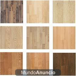 PAVIMENTO LAMINADO, PARQUET SINTETICO, PARQUET, FRISOS DE PARED