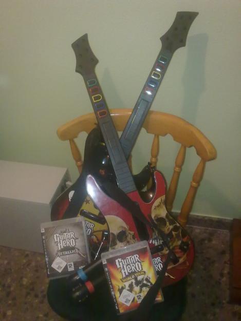 Guitar Hero PS3: Juegos, guitarras y micros