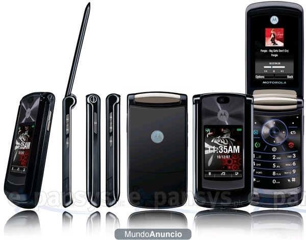VENDO MOTOROLA V9 RAZR2 NUEVO COMPAÑIA MOVISTAR SOLO 120 euros (SE VENDEN A 200 O MAS)