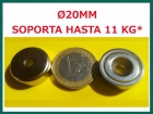 Iman neodimio avellanado 20mm hasta 11kg - mejor precio | unprecio.es