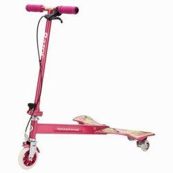 PATINETE 3 Ruedas con Alas Scooter Powering color ROSA, Anunciado en TV