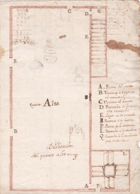 Vendo plano origal de una Alquería Valenciana de 1744
