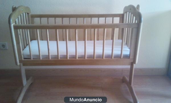 Vendo cuna balancín Mothercare