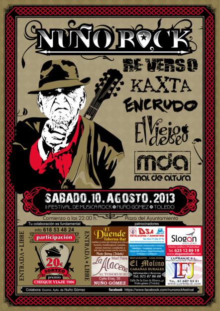 :: Nuño Rock :: II Festival de Música Rock en Nuño Gómez (Toledo)