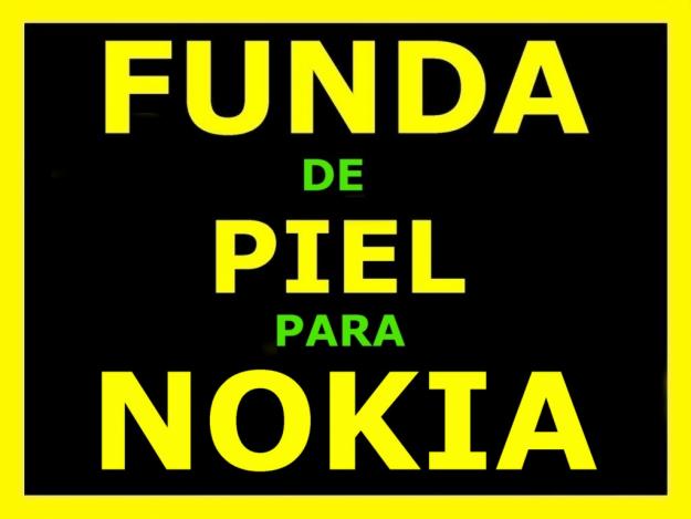 FUNDA DE PIEL PARA NOKIA DE 8GB
