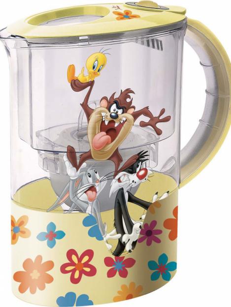 jarra purificadora de agua 1,2 lts. de los looney tunes