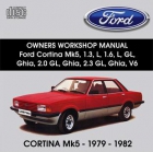 Ford Cortina MK5 Workshop manual 1979-1982 - mejor precio | unprecio.es