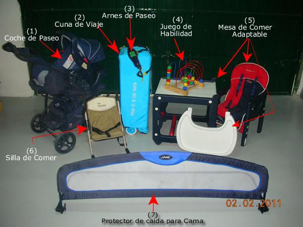 Mesa, Cuna, Juegos, Coche, Silla, Protector