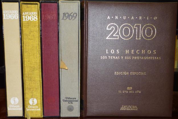 COLECCION COMPLETA ANUARIO DE LOS HECHOS DIFUSORA INTERNACIONAL