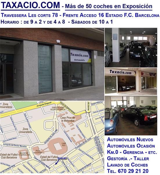 Compramos coches. Contado. Pase por Travesera de les Corts 78-80