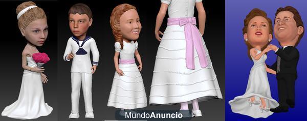 Figuras personalizadas bodas y comuniones
