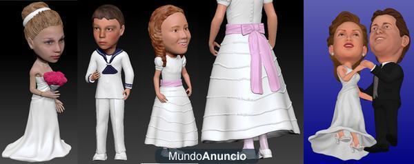 Figuras personalizadas bodas y comuniones