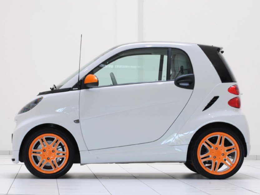 Estribos Laterales Smart Fortwo 451 BRABUS