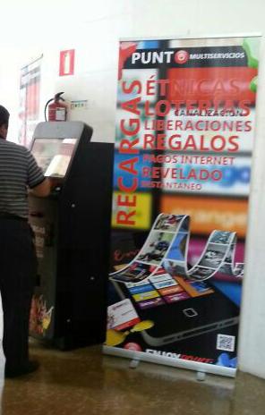 Canalización máquina loterías, Recargas, Liberaciones... atraiga clientela