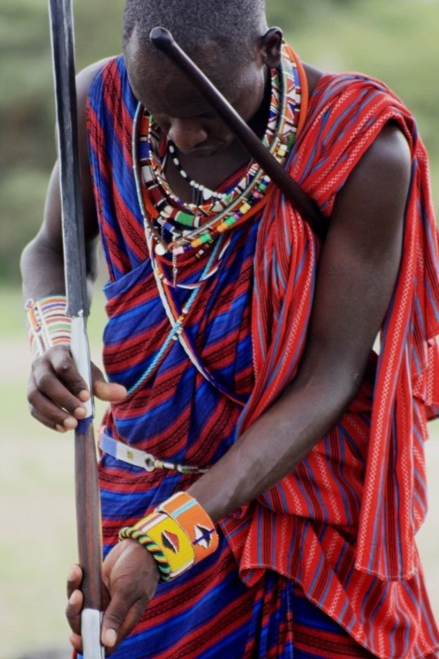 Guerrero Masai, herramienta de caza