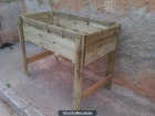Mesa de cultivo de madera tratada, horticultura - mejor precio | unprecio.es