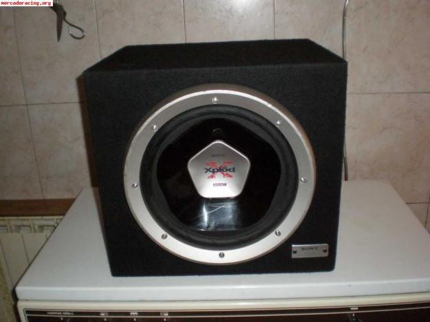 subwoofer SONY 1000W y etapa de potencia!!