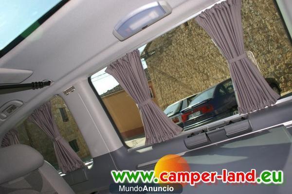 Cortinas perimetrales para furgonetas, furgos y vehiculos camper