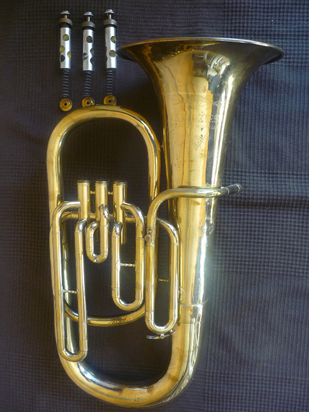 Bombardino/tuba tenor alemán  KARL ZIESS