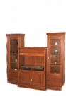 conjunto libreria tv en roble, 60% descuento por liquidacion de tienda - mejor precio | unprecio.es