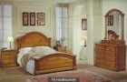 dormitorio matrimonio en madera noble castaño macizo - mejor precio | unprecio.es