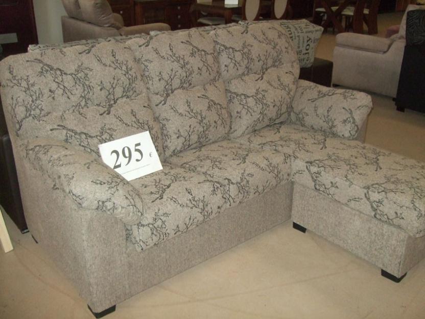 Sofa con cheslon nuevo en liquidacion