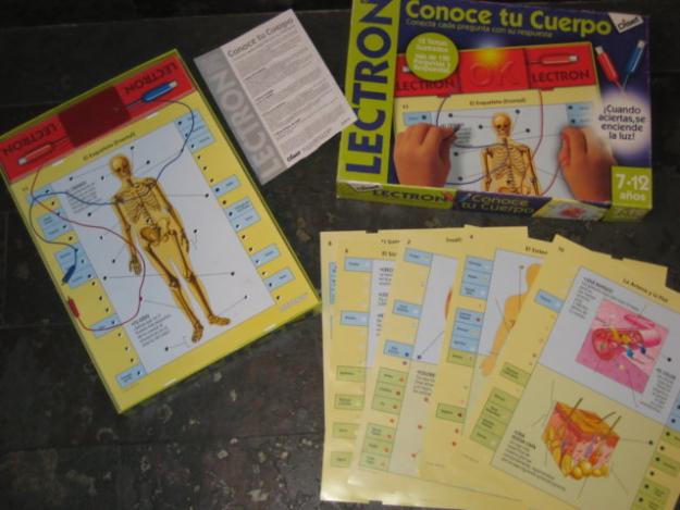 Lote de juegos conocer españa + consentidos fiesta de pijamas + lectron conoce tu cuerpo