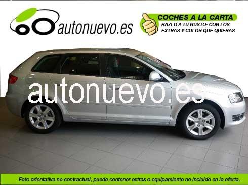 Audi A3 Sportback Attraction 1.4Tfsi 125cv.  6vel   Plata Hielo. Nuevo. Nacional.