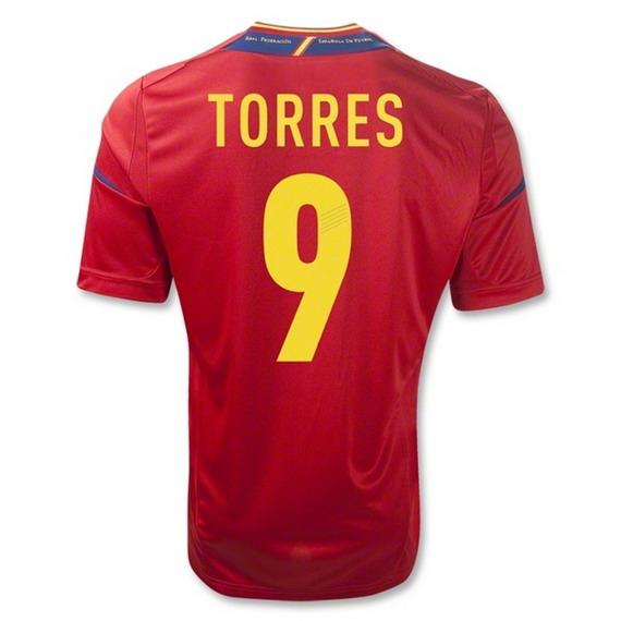 Camiseta Selección Española EURO2012 - Fernando Torres #9 - Talla M
