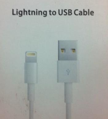 Cable para cargar iPhone 5