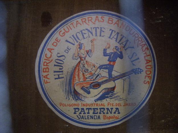 Guitarra Hijos de Vicente Tatay 1975