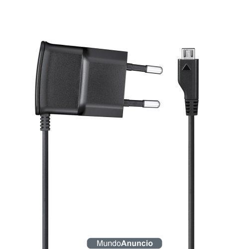 Samsung - Dispositivo microUSB de carga original color negro