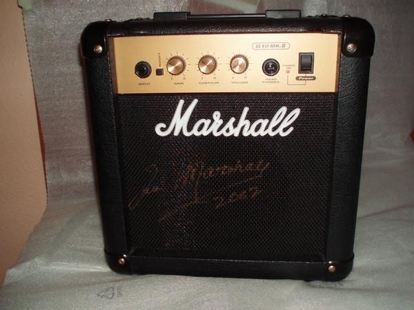 Amplificador Marshall G10MK.II Firmado por el mismisimo Jim Marshall