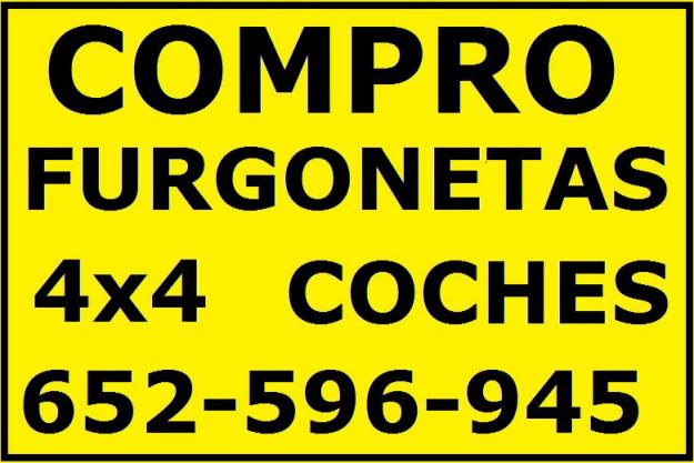 COMPRAMOS COCHES CAMIONES FURGONETAS MONOVOLUMEN 4X4 EN CUALQUIER ESTADO