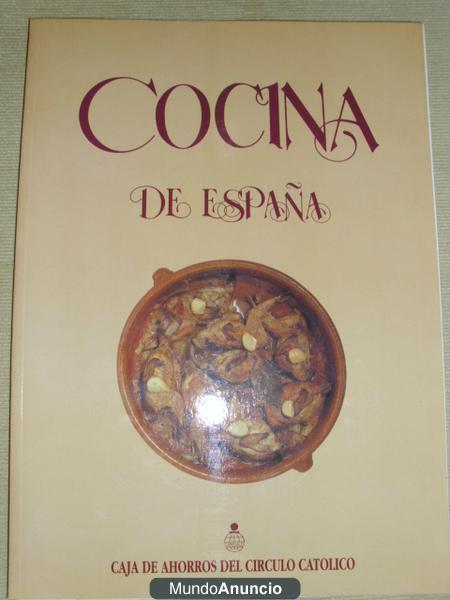Libros de cocina PERFECTOS, de todas las variedades y Especialidades. Formato grande, ilustrados y con recetas detallada