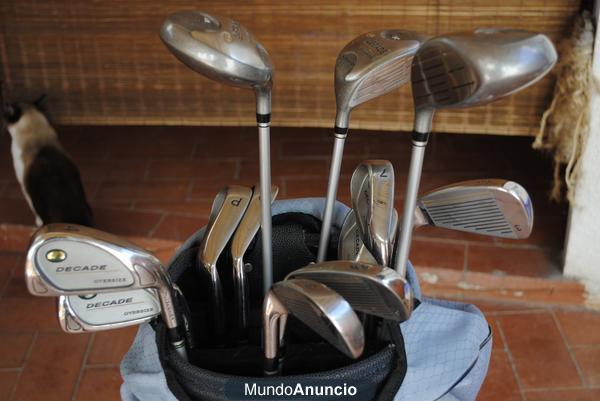 vendo  equipo de palos de golf