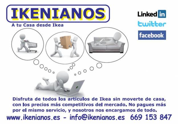 Ikenianos a tu casa desde ikea