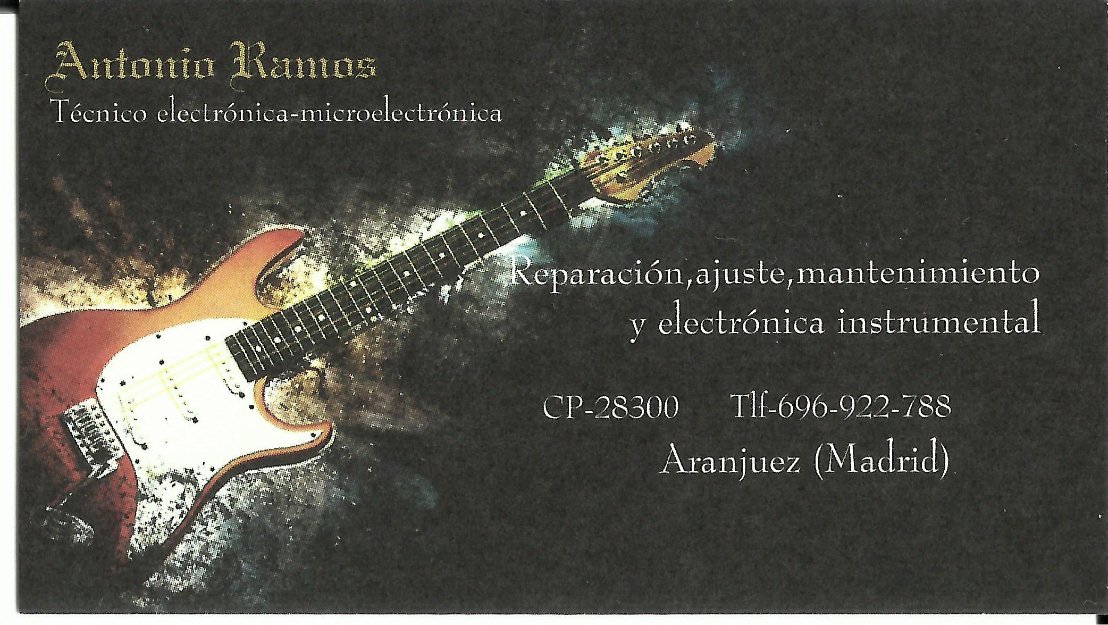 Luthier trabajos profesionales