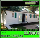 Mobilhome prefabricado en ocasion barato SUN ROLLER 7.40x3.80 - mejor precio | unprecio.es