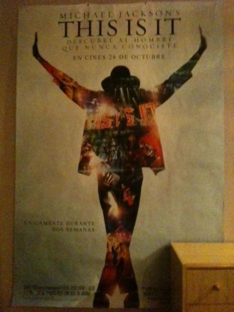 Poster gigante Michael Jackson - This is it