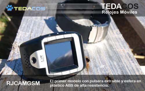 Móvil de Pulsera, Reloj con Teléfono, Smartphone de Muñeca, WatchPhone, Bluetooth, Mp4