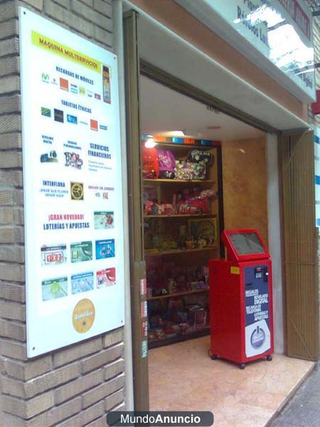 Loterías y apuestas, recargas móviles, revelado...aumente beneficios