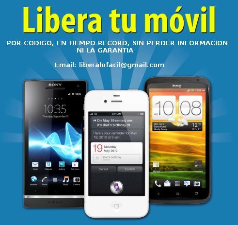 Libera tu movil de forma muy sencilla