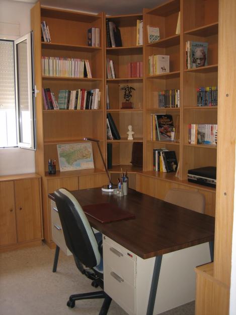 muebles biblioteca y despacho
