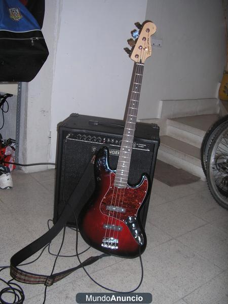 Vendo Bajo electrico Fender Squier Jazz Bass Vintage