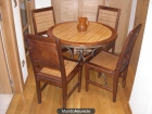 Mesas y sillas madera-forja - mejor precio | unprecio.es