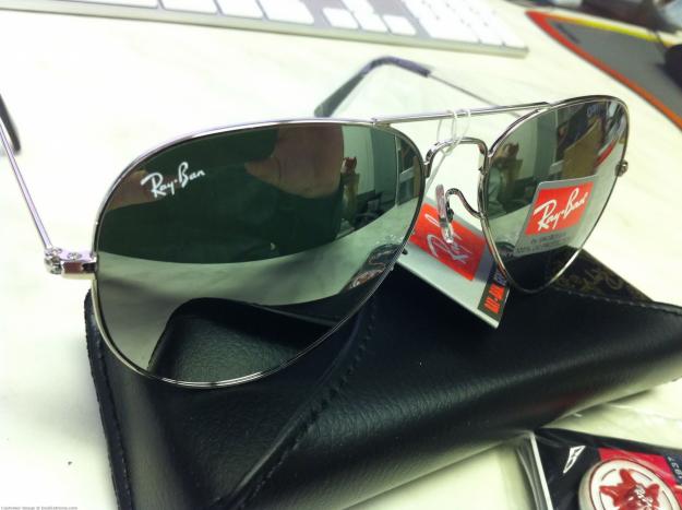 Ray-Ban AVIATOR,efecto ESPEJO,talla M,unisex