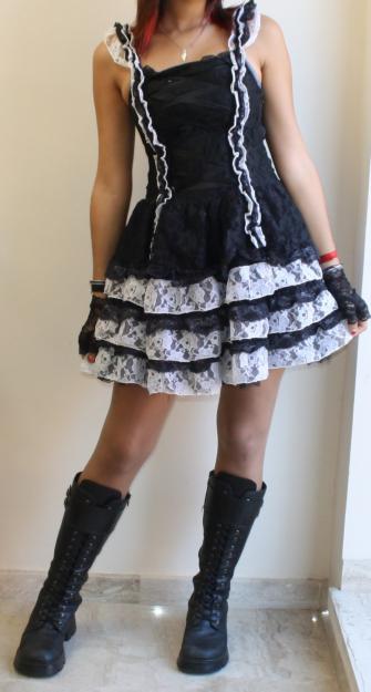 Vestido gothic lolita M
