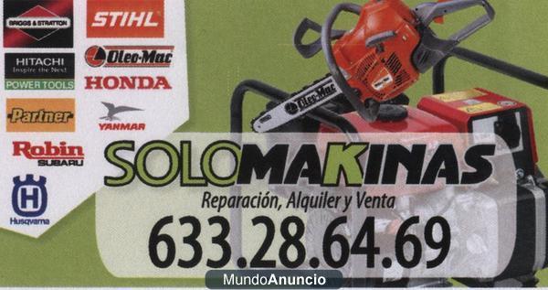 REPARACIÓN MÁQUINAS JARDINERÍA MURCIA
